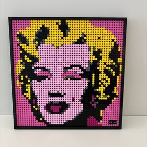 LEGO Art Andy Warhol’s Marilyn Monroe - Assembled